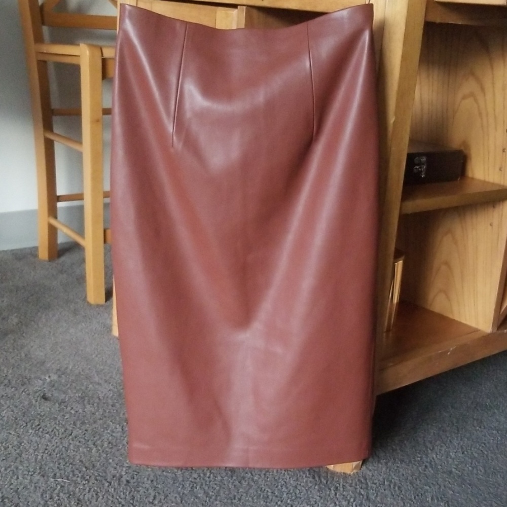 Forever 21 faux leather pencil skirt